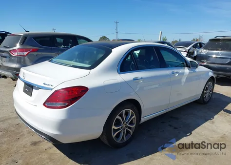 2017 Mercedes-Benz C 300 4Matic from USA, damaged, VIN 55SWF4KB0HU211077